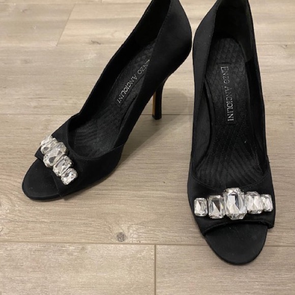 Authentic Enzo Angiolini open toe heels - Picture 9 of 11